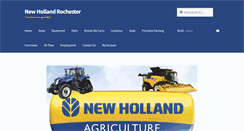 Desktop Screenshot of newhollandrochester.com